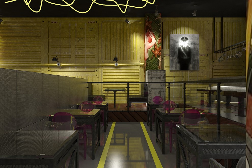Общественный интерьер. Ресторан японской кухни Инари