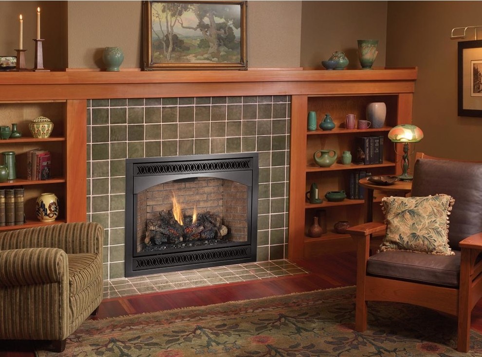 864 TRV Gas Fireplace Traditional Seattle by Fireplace Xtrordinair