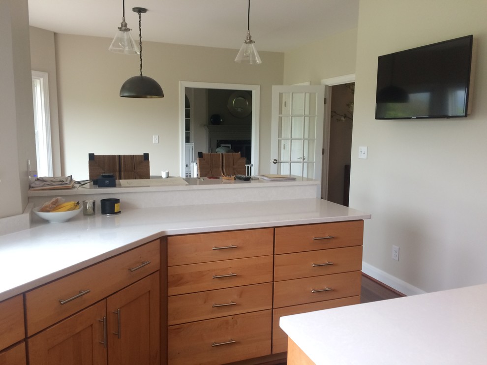 Kitchen - transitional kitchen idea in Austin