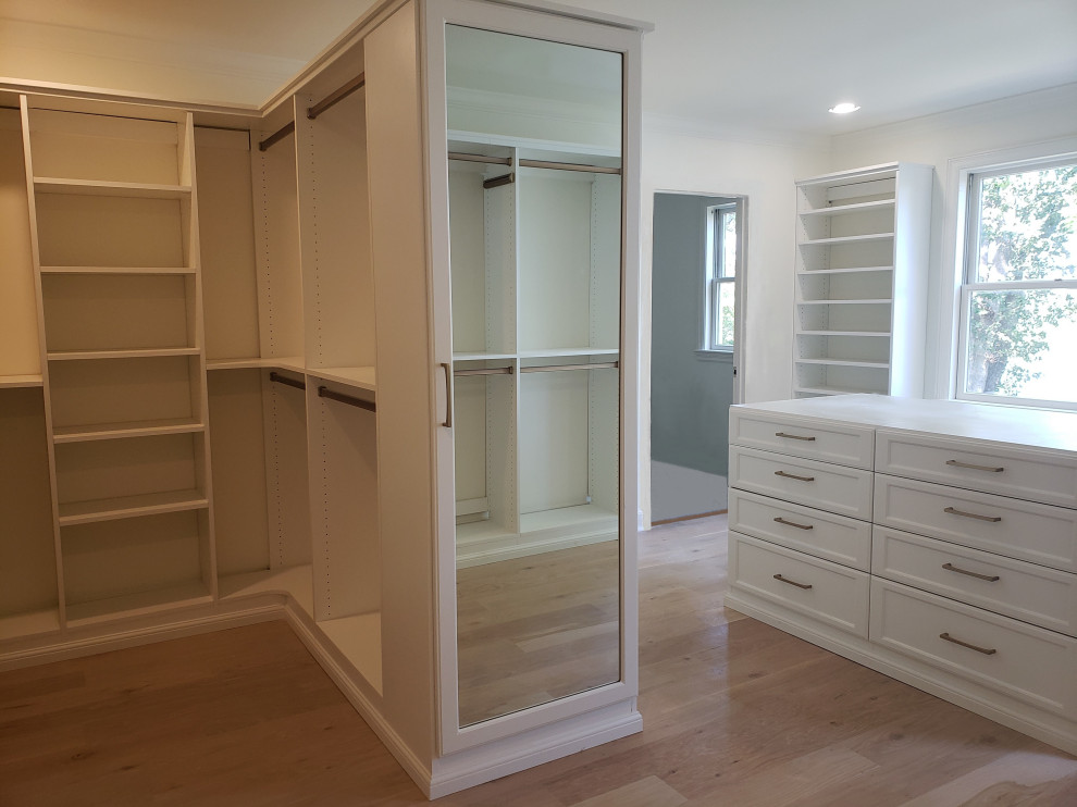 Large contemporary storage and wardrobe in Other.