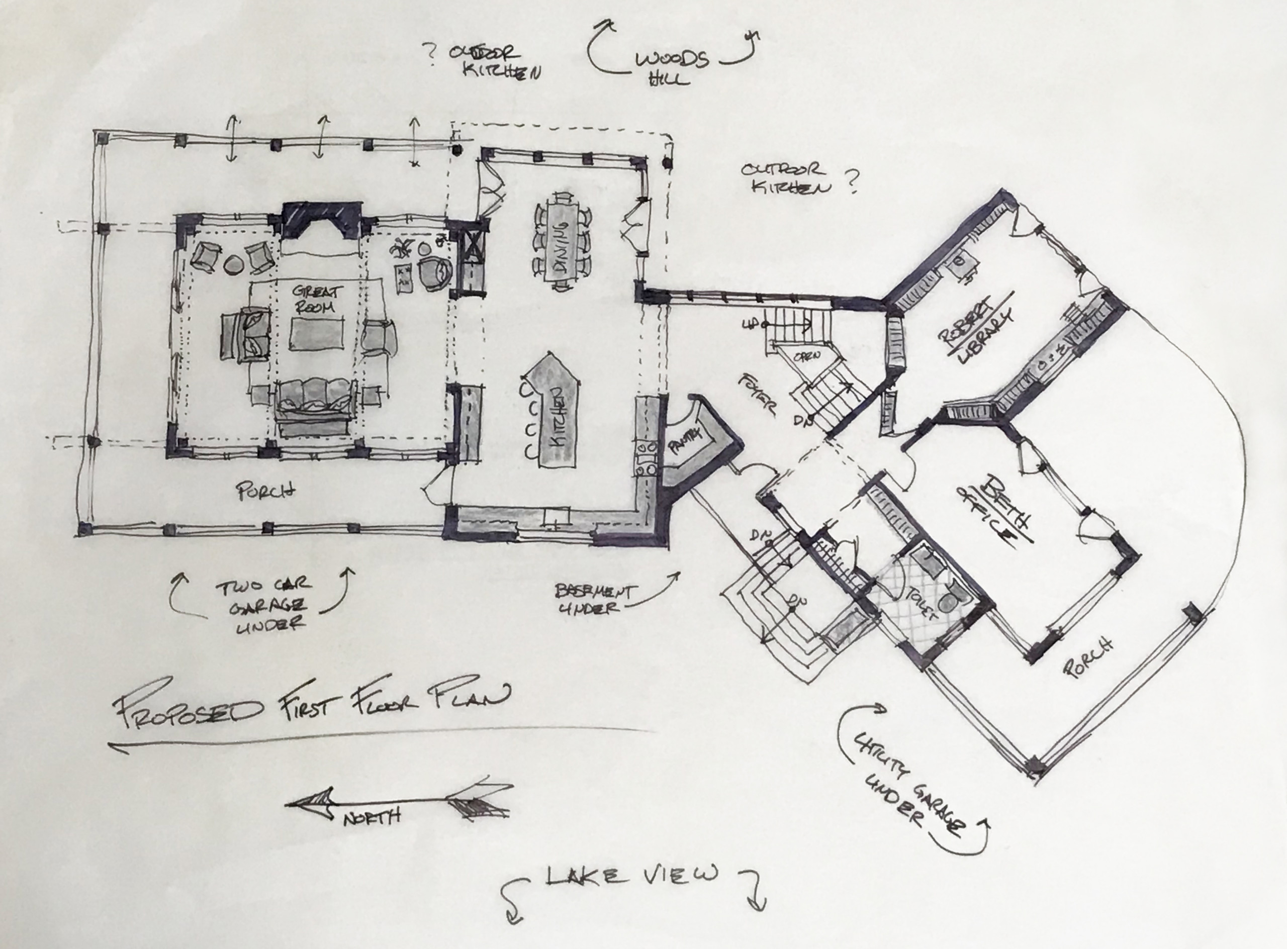 floorplan sketch