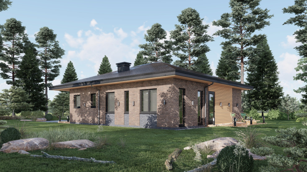 Проект типового дома. Тип-М1