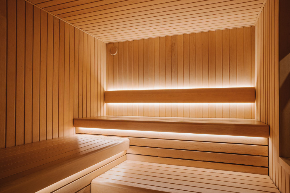 Сауна из ольхи.