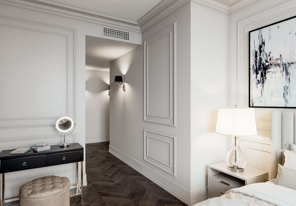 Светлая квартира в стиле неоклассика