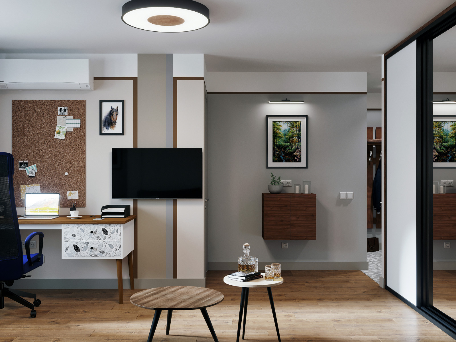 Однокомнатная квартира (34,8 м2) - MINILAGOM