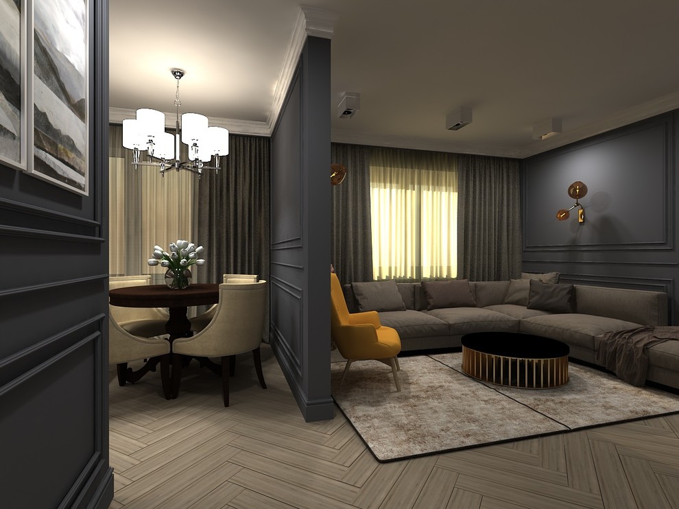 Современная классика в серых тонах