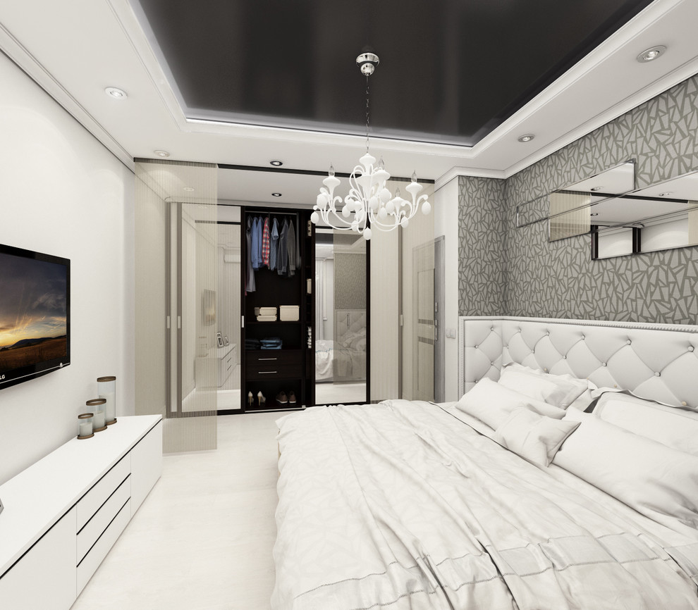 Дизайн интерьеров трёхкомнатной квартиры. Современный стиль.