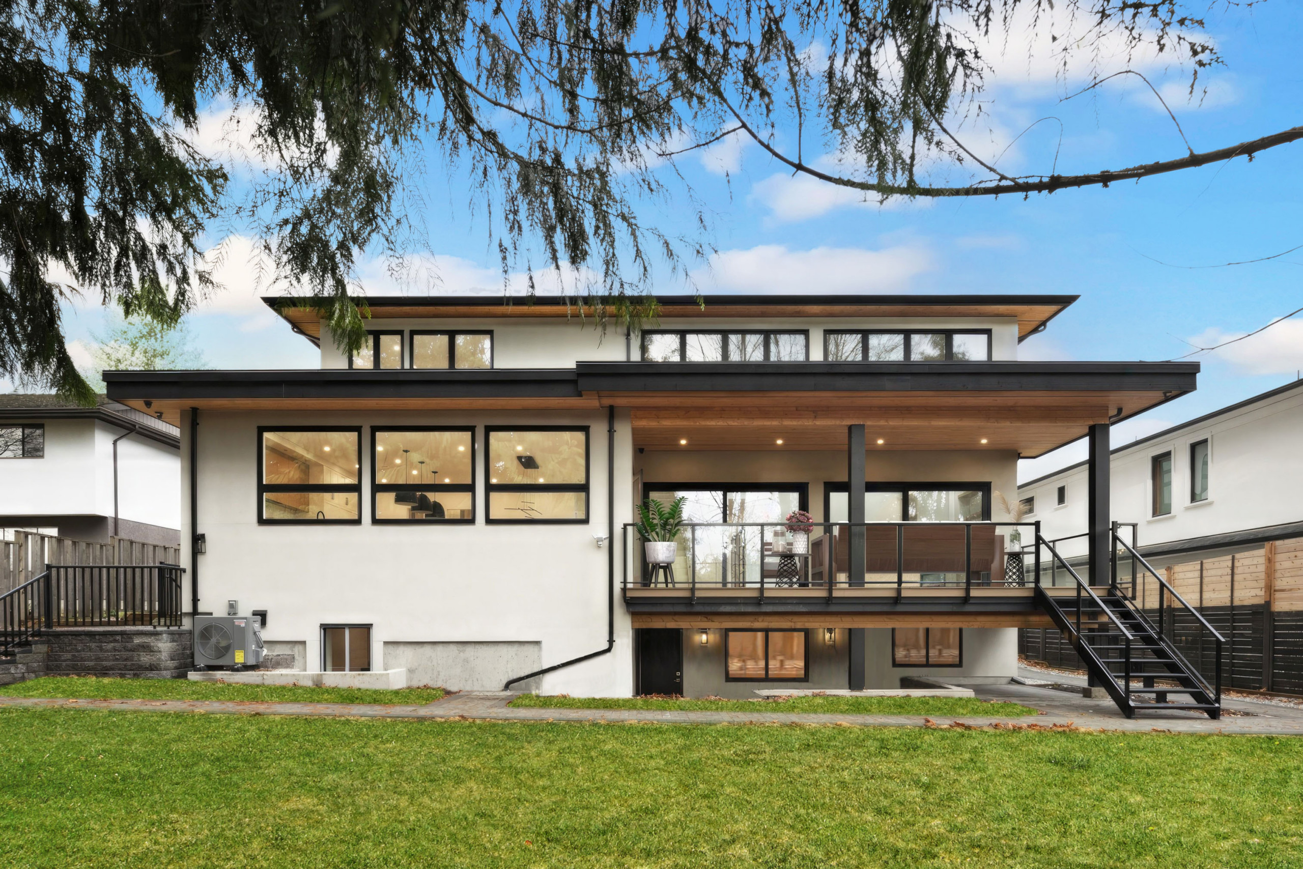 Rear Facade