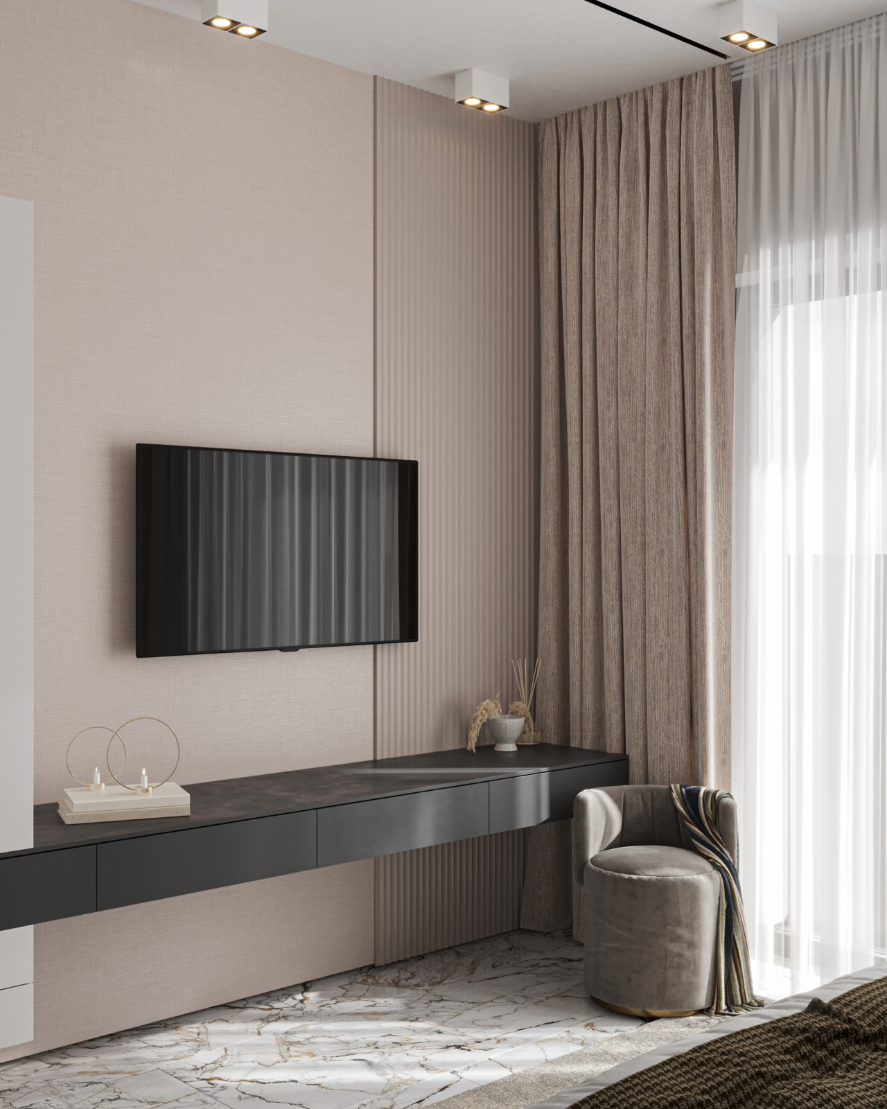 Загородный дом, минималистичный и строгий