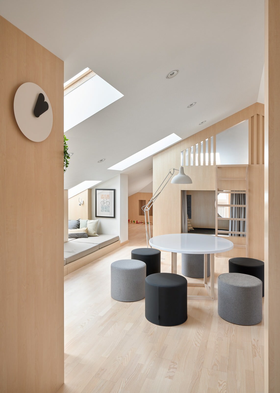 Мансарда для детей 40 м2