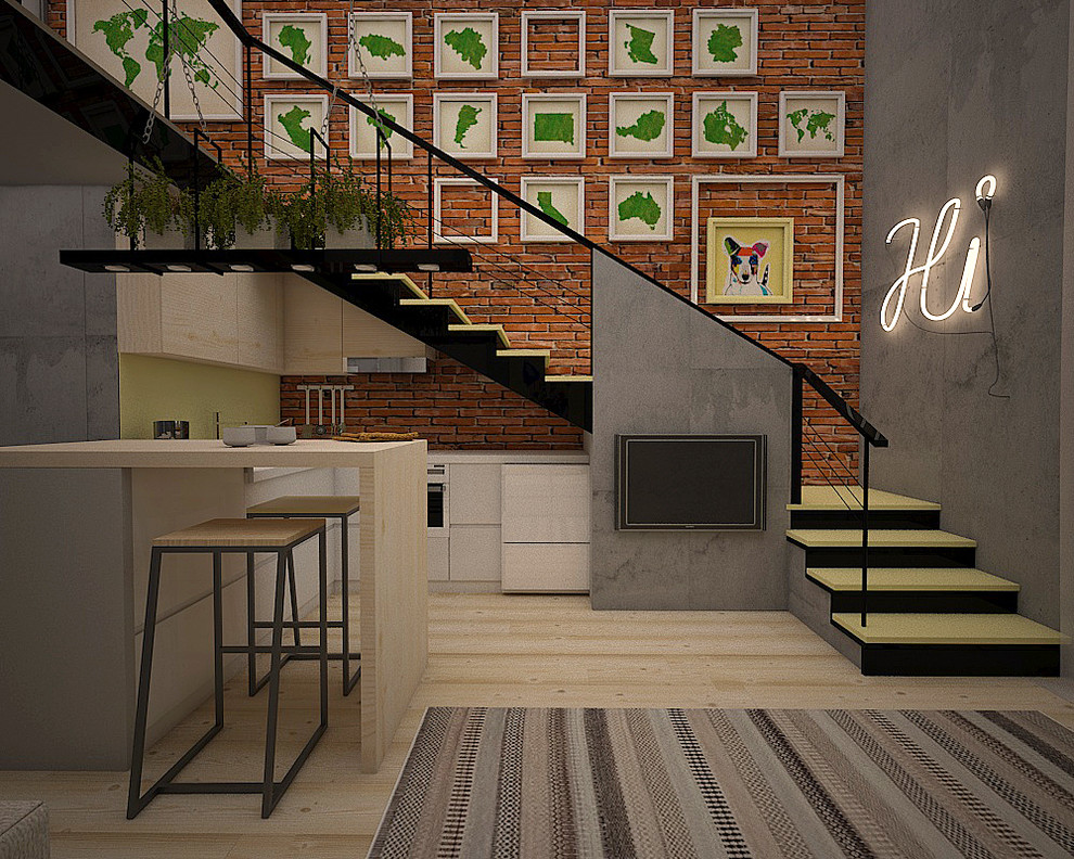 Квартира с мезонином