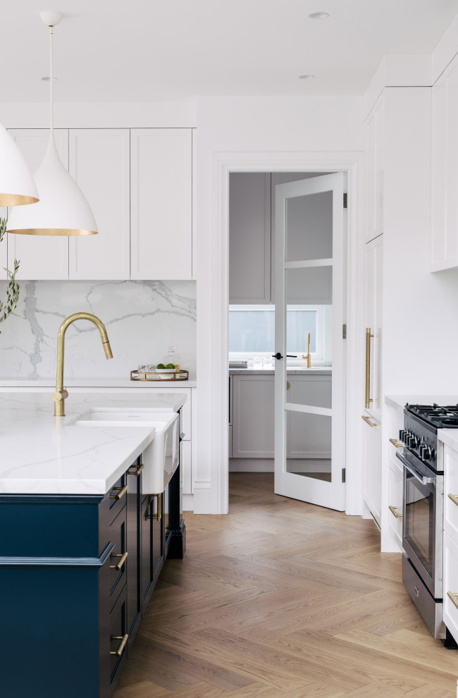 Custom Coastal Luxe Home Build - Beach Style - Kitchen - Sydney - by ...