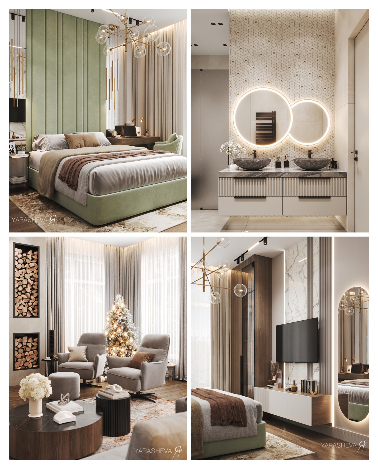 Дизайн - проект квартиры в ЖК Доминион