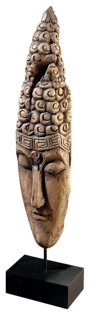Thai Sukhothai Buddha Face Statue Asian Decorative Objects And Figurines By Design Toscano