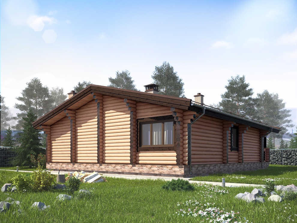 Срубовой дом из сибирского кедра