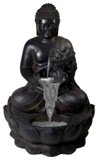 Traditional Garden Water Fountain, Buddha Fountain Outdoor