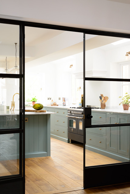 The Trinity Blue Kitchen by deVOL kitchen