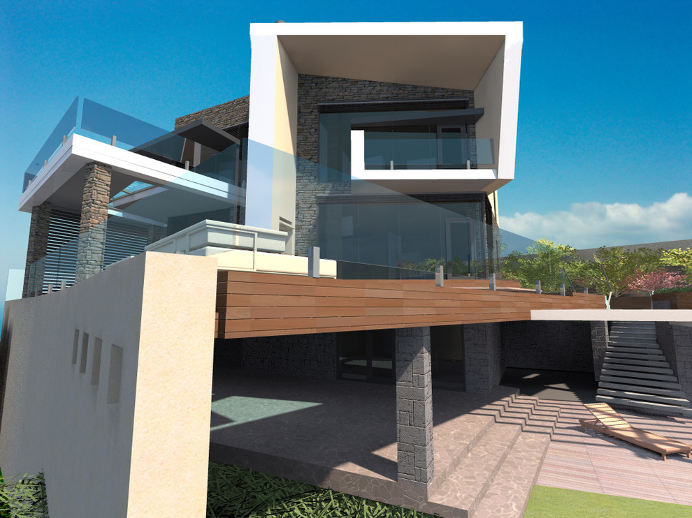 Вилла с бассейном в Новороссийске