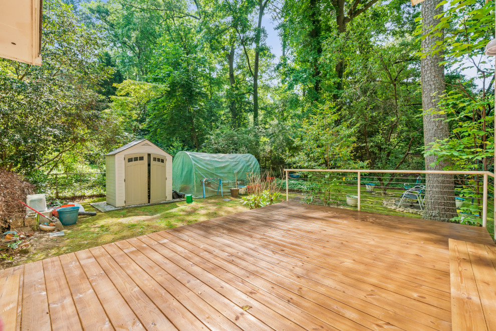 Mid-Century Deck Rebuild & Stain