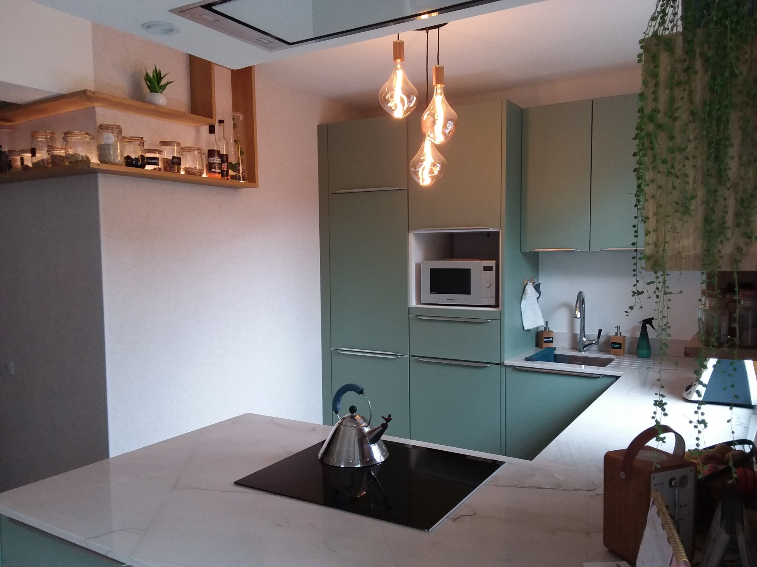 Rénovation, aménagement et décoration du rez-de-chaussée d'une maison de ville