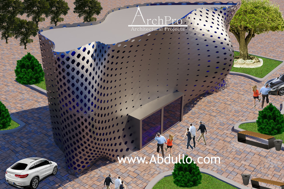 ТОРГОВЫЙ КОМПЛЕКС в параметрическом архитектуре