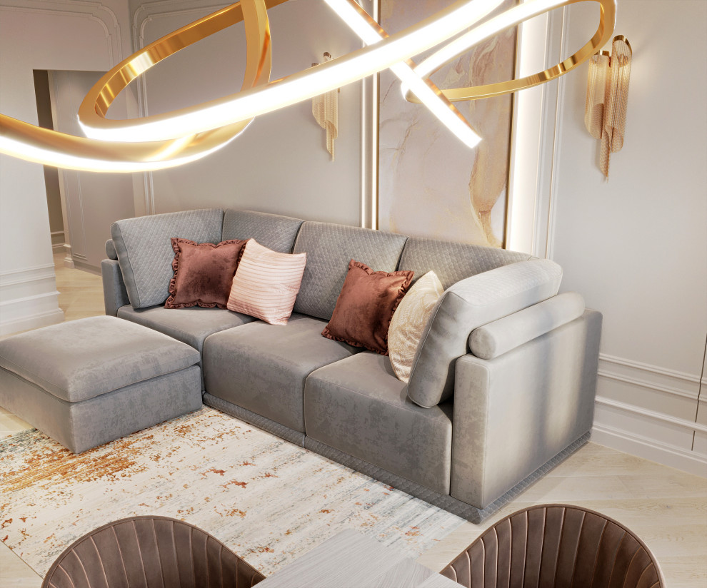 проект "Классика в Тюменке на 100 м2"