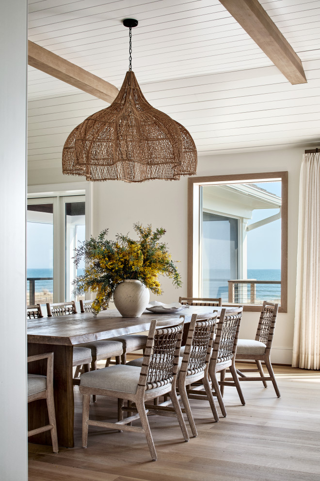 Bethany Beach house right by the ocean - Beach Style - Dining Room ...