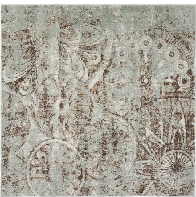 Nourison Euphoria Area Rug, 5'x5' - Contemporary - Area Rugs - by ...