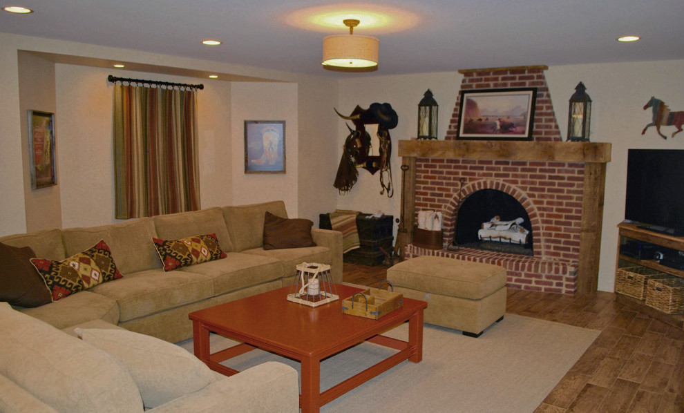 Rustic Western Basement Bistro