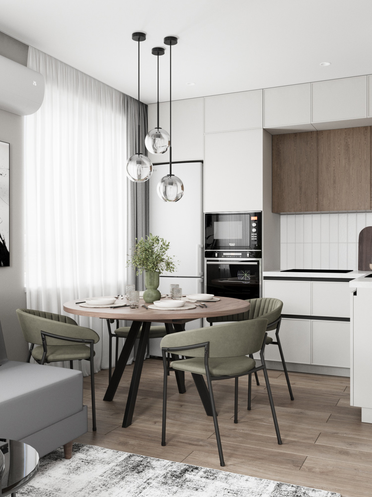 кухня-гостиная