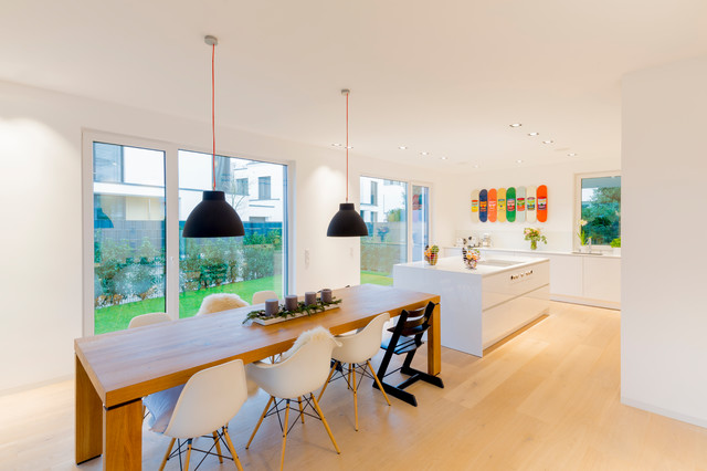 Haus PRT contemporaneo-sala-da-pranzo