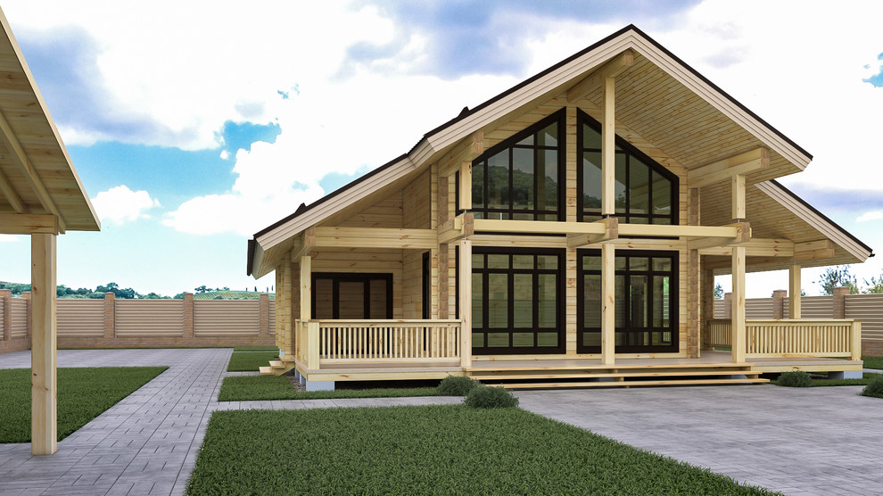 Дом из клееного бруса