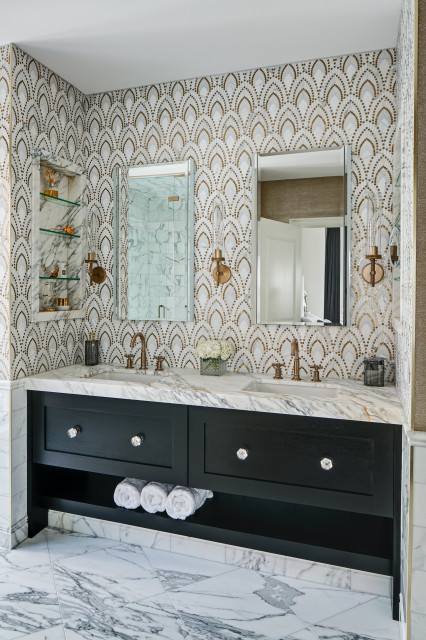 Bathroom of the Week: Parisian Sophistication in a Chicago Condo