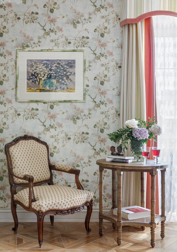 Интерьер дуплекса в поселке Бристоль Московская область часть. Левое крыло