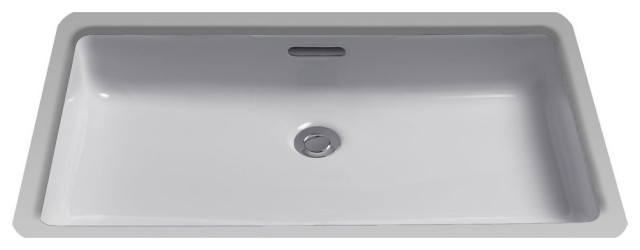 toto rectangular undermount bathroom sink