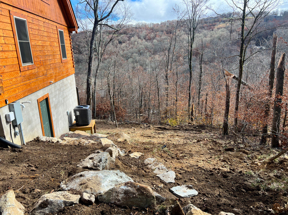 Cozy Rustic Cabin Grading