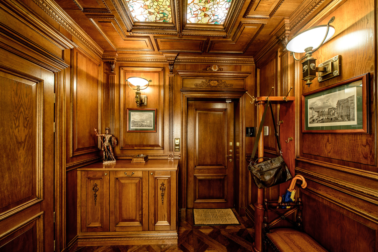 Отделка квартиры деревом