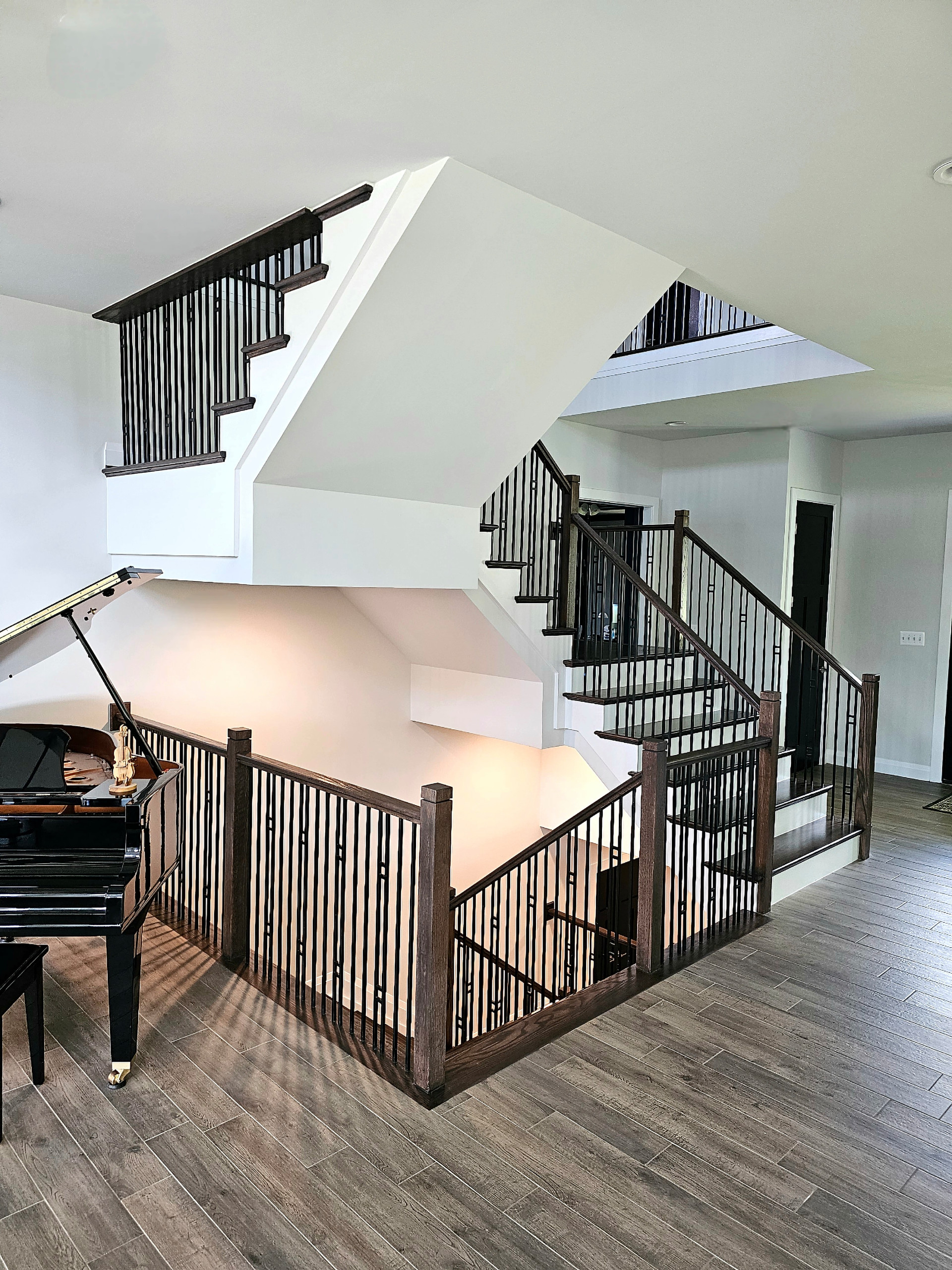 109_Impressive Floating Staircase in Countryside Retreat, Upper Marlboro, MD