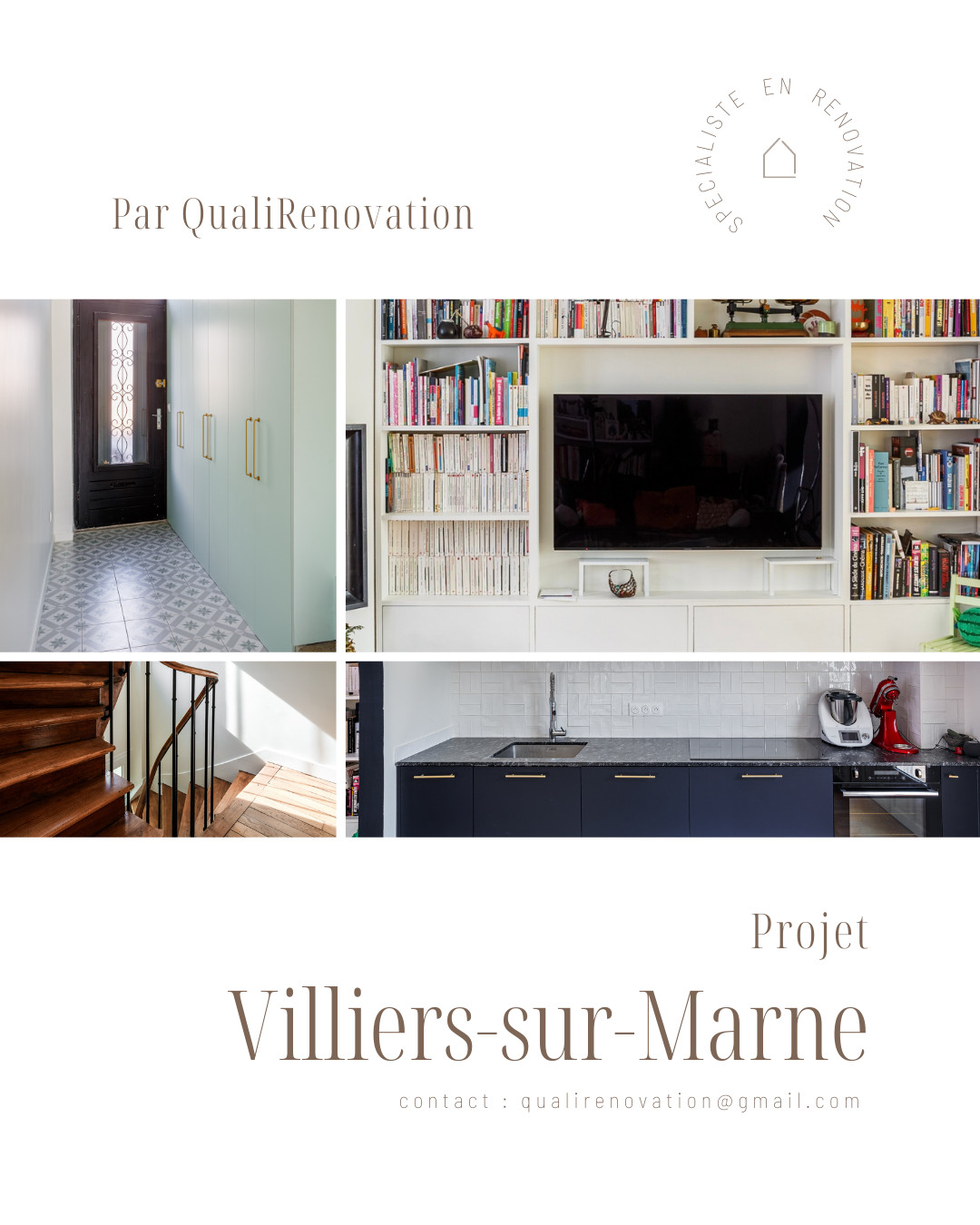 Rénovation complète d'une maison à Villiers-sur-Marne : Visite guidée