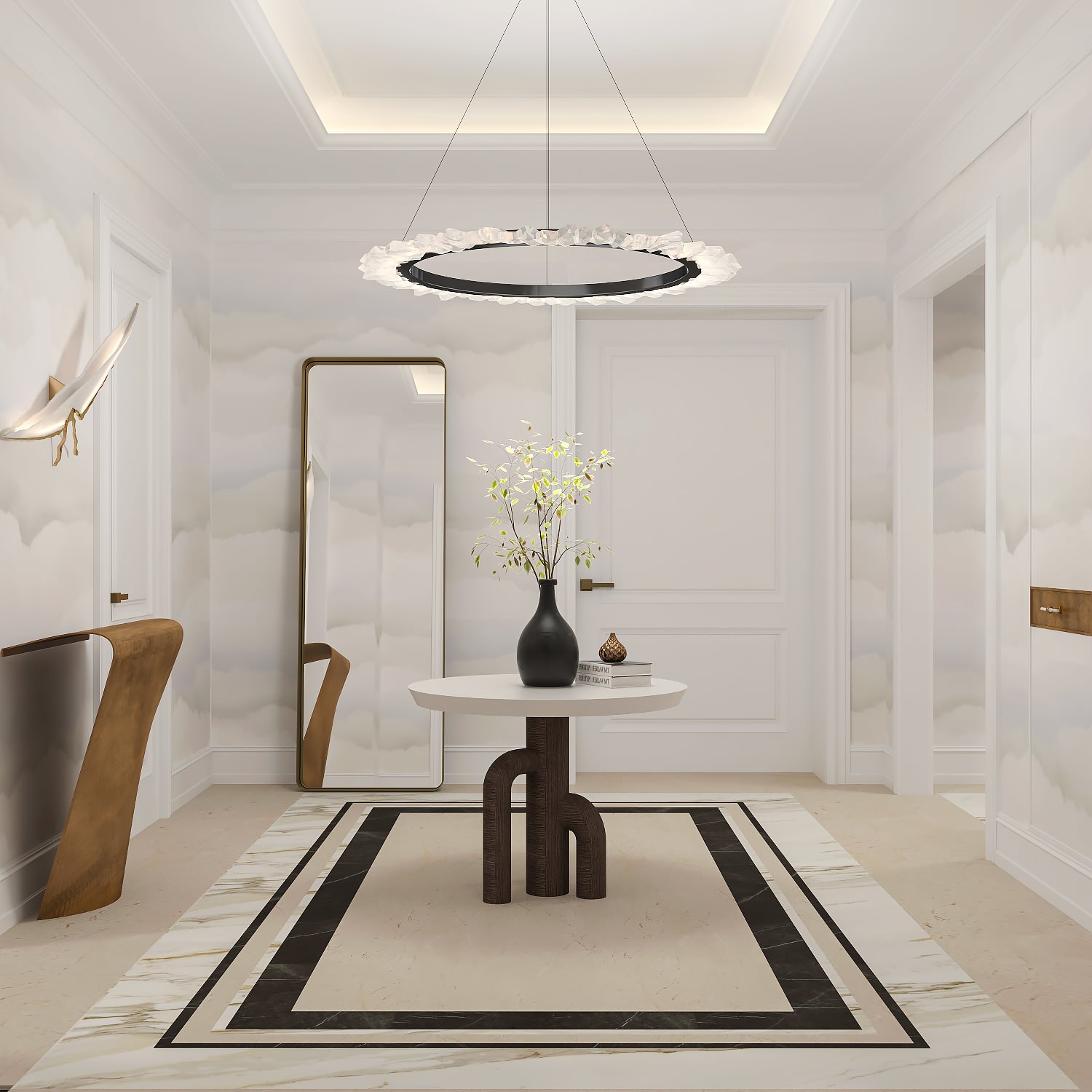 Концепция квартиры в Хамовниках/ Apartment, Moscow