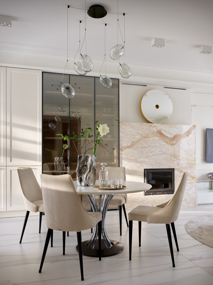 Давно известно, что стол круглой формы больше располагает к общению, чем квадрат