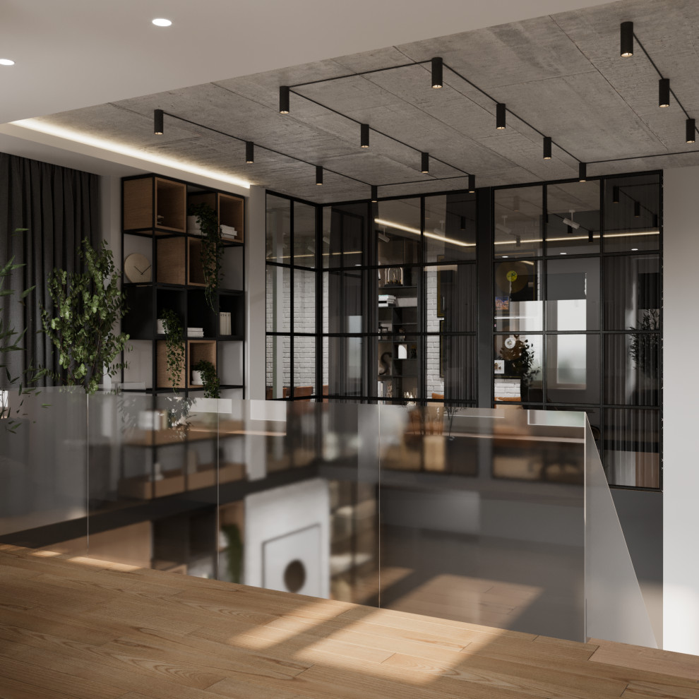 Дизайн проект двухуровневой квартиры