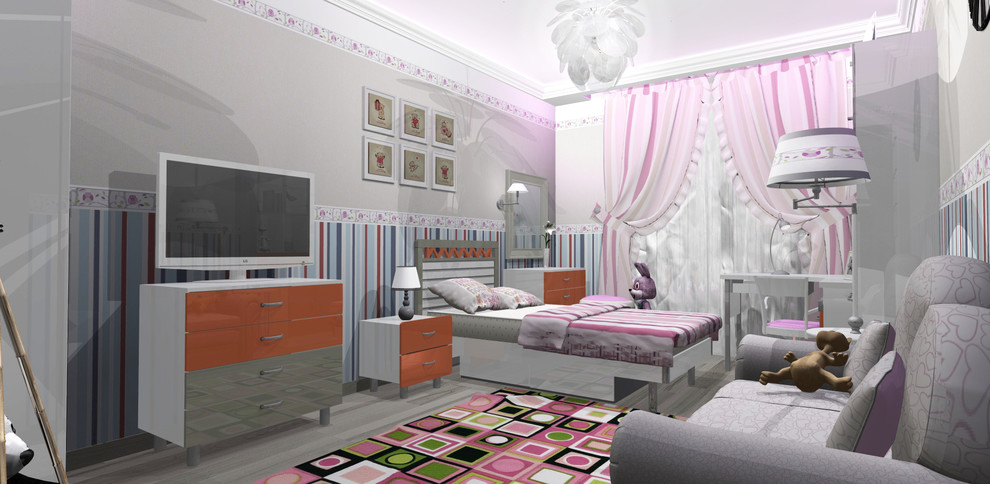 Дизайн-проект 3-х комнатной квартиры в г. Екатеринбурге по ул. Мира 41