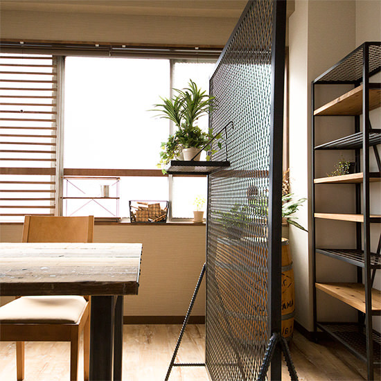 バスケット＆パーテーション - インダストリアル - ホームオフィス