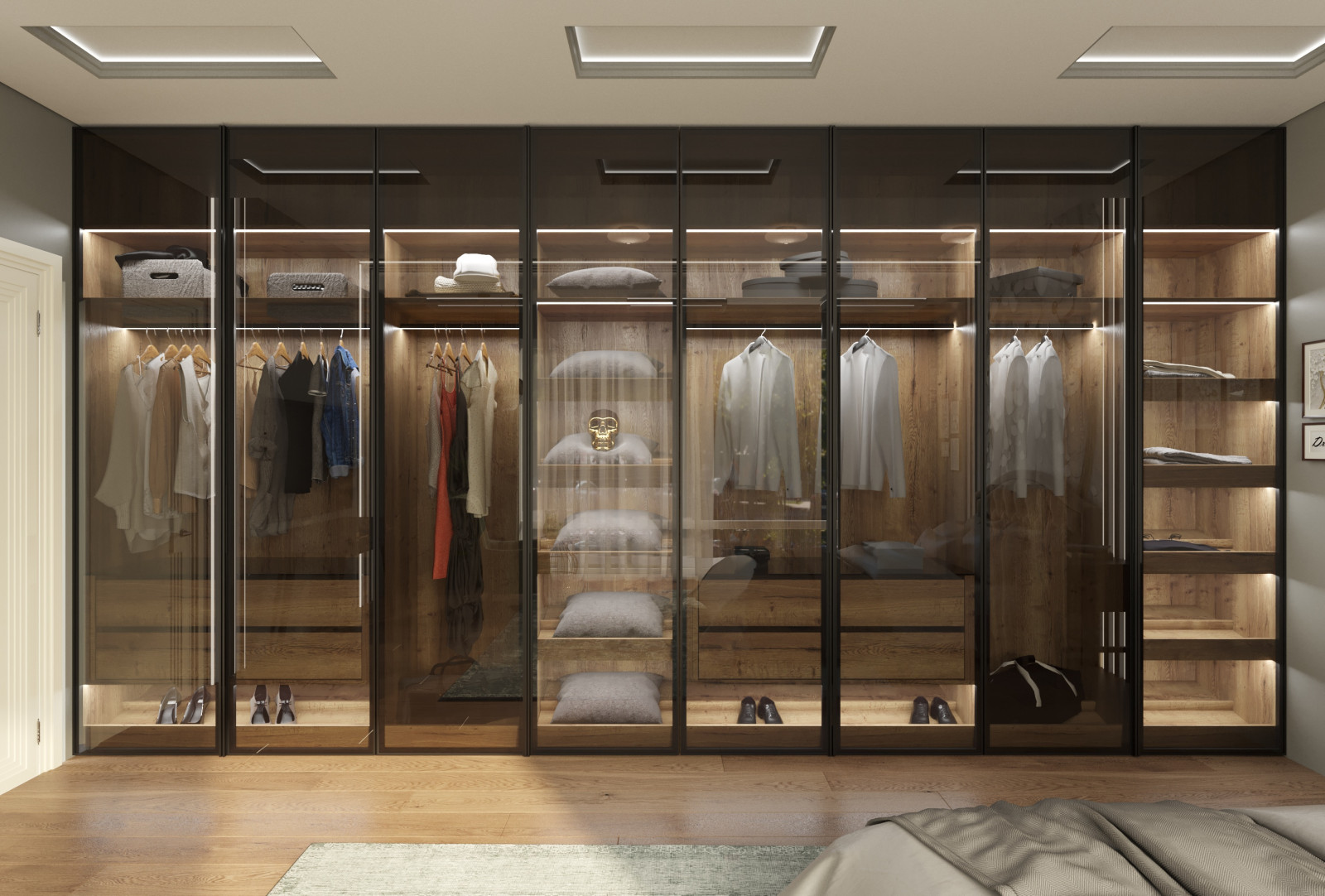 Визуализация спальни