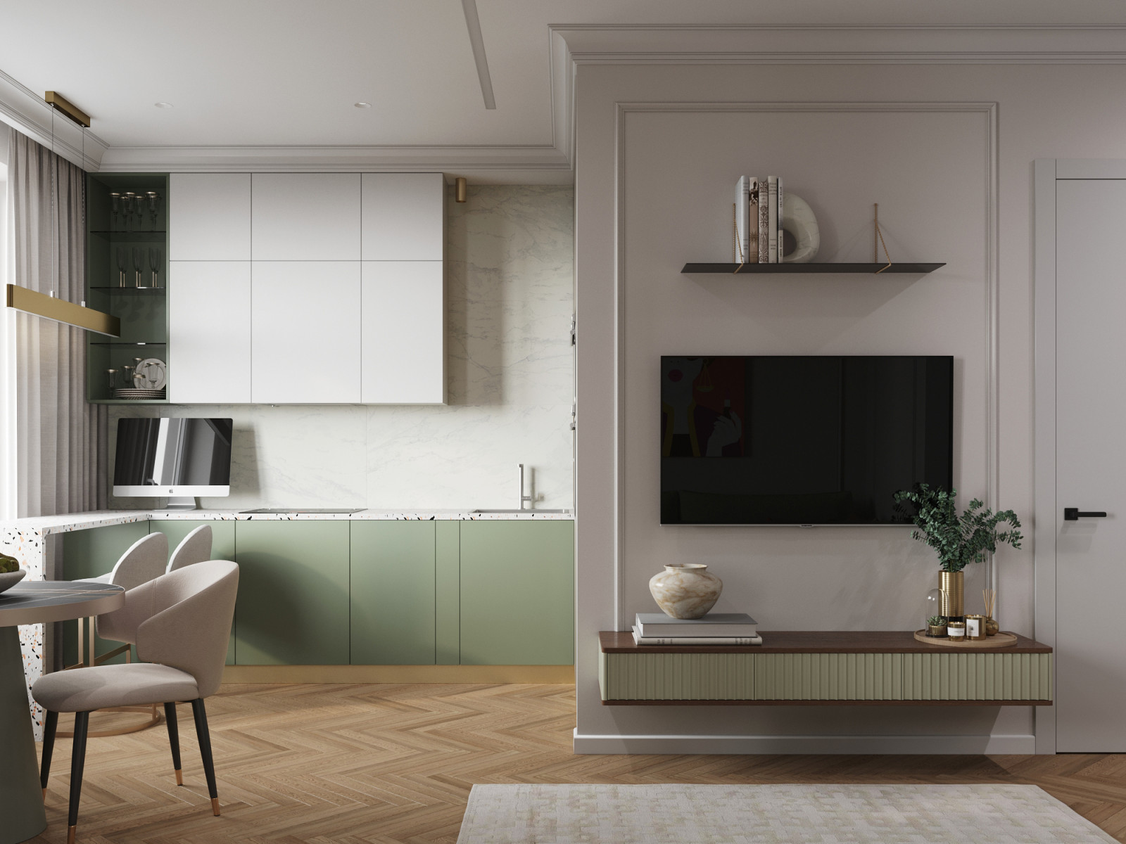 ЖК Фонвизинская Однокомнатная квартира