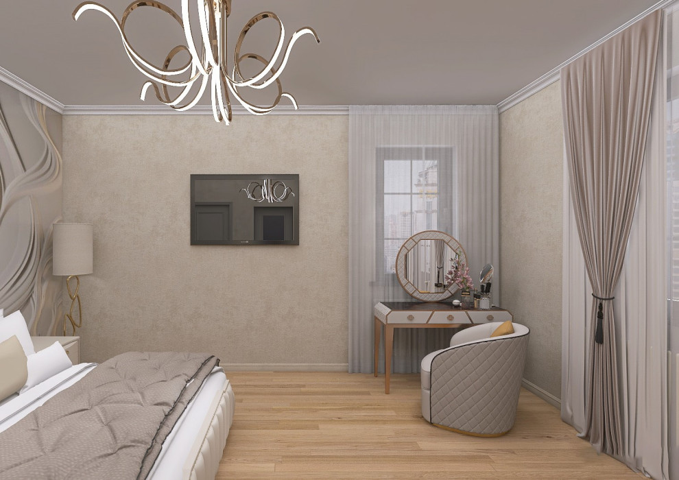 Спальня в загородном доме