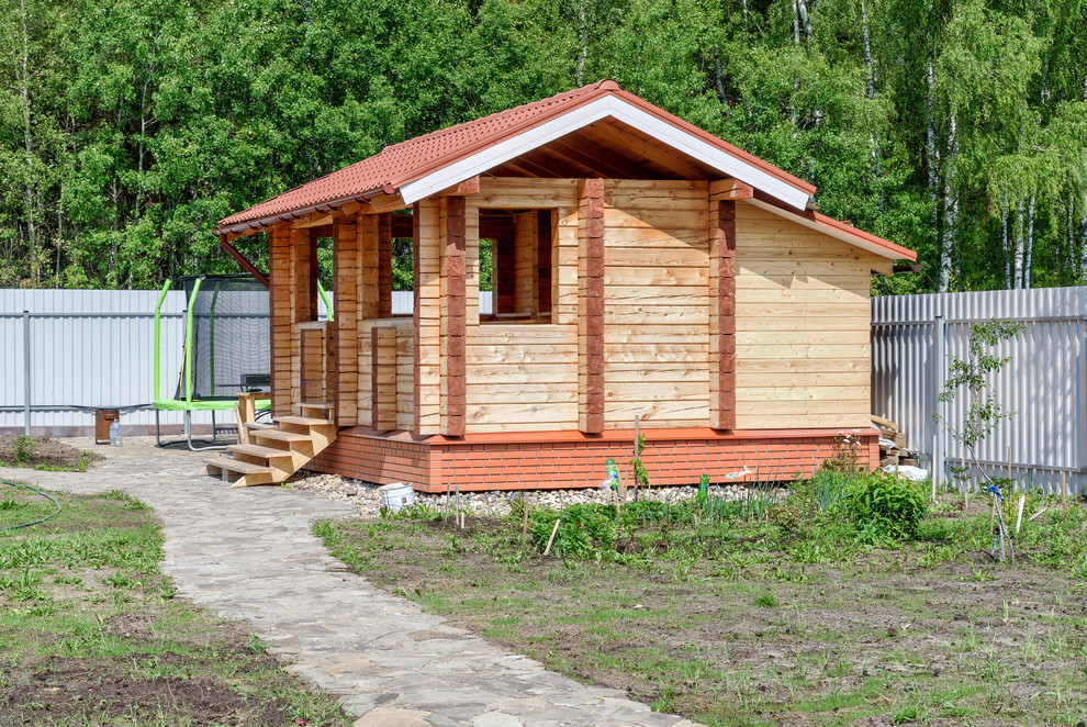 Дом по проекту "Зоря"/ Беседка