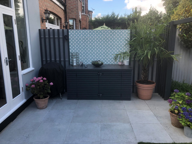 Lyncroft Gardens contemporaneo-patio