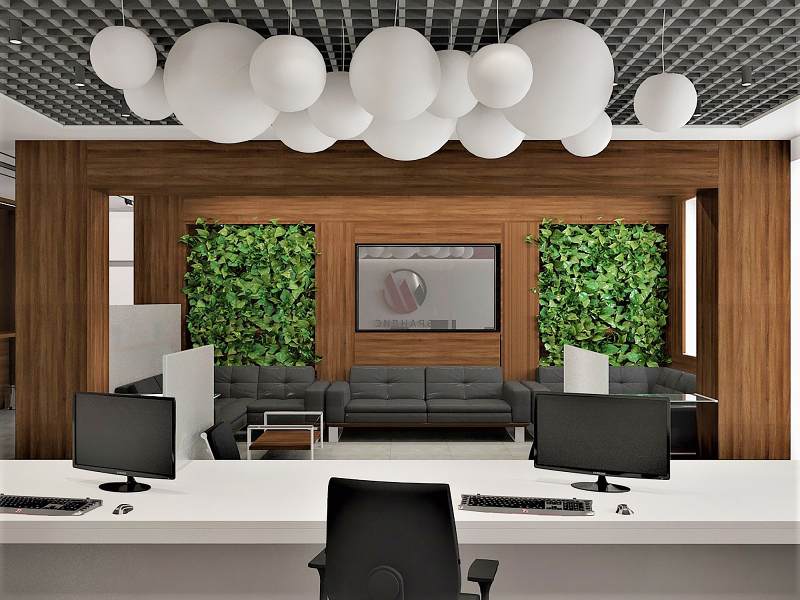 ГК БРАНДИС - дизайн-проект офиса компании